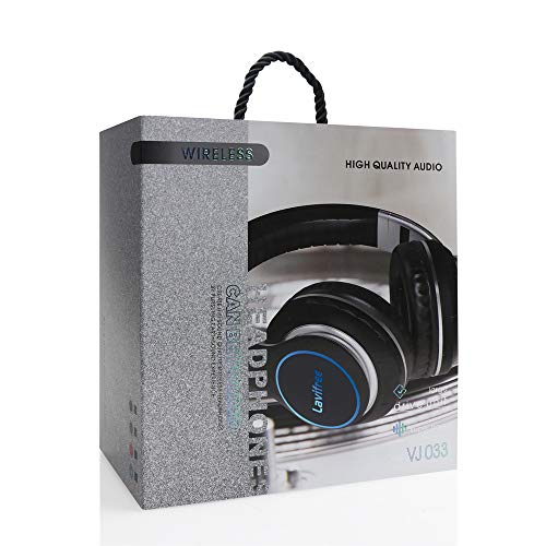 Bluetooth Wireless Headphones, Over Ear LED Light Up Headset with Mic,Hi-Fi Stereo Foldable Wireless/Wired,Micro SD/TF, FM for Adult Teen Kid for Phone/Samsung/Pad/PC/Kindle/Laptop/TV(Blue) - color: Blue