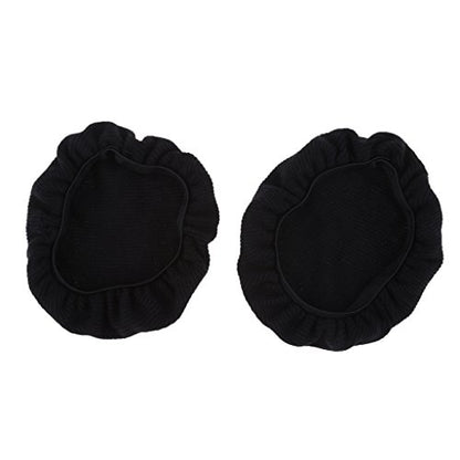 Tvoip 2pairs/4pcs Universal Stretchable Headphone Cover Washable Ear Cup Covers Fabric Headset Ear Pad Cover On-Ear Headphones Earpads (3.54"-4.33"(9-11cm)) - size: 3.54"-4.33"(9-11cm)