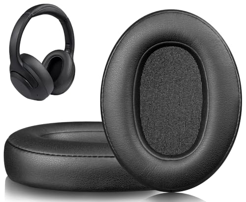 SOULWIT Earpads for Sony WH-XB900N (Not Fit WH-XB910N) - Black | Also for WH-CH710N/WH-CH720N/WH-RF400/MDR-RF895RK Headphones - color: Black