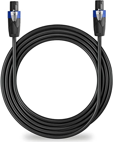 Pro 6ft 12 Gauge Speakon to Speakon Male Audio Speaker Cable, Single - size: 6ft