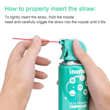 Keyboard Cleaner Air Spray for Computers - 10oz Canned Air for Computers, Dust Spray for Cleaning, 1Pack