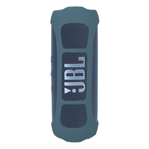 Silicone Cover Skin for JBL Flip 7 Portable Bluetooth Speaker (Blue) - color: Blue