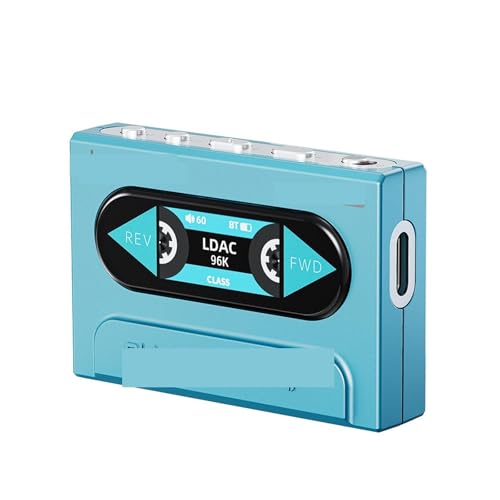 DAC and Headphone Amplifier with 3.5mm/4.4mm(Blue) - color: Blue