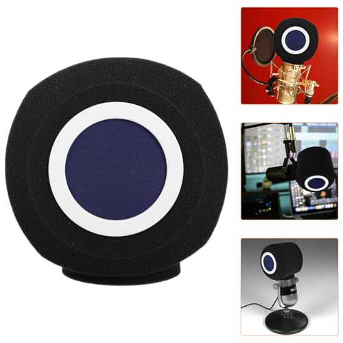 Microphone Isolation Shield Foam Cover for Recording and Singing