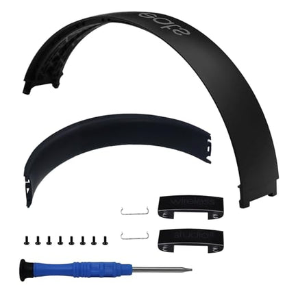 Studio3 Headband & Hinge & Cushion for Beats Studio 3 Headphone,Matte Black - color: Matte Black