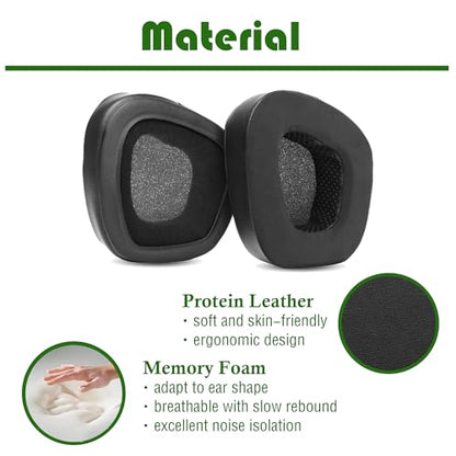 Void USB Earpads Replacement Cushion Compatible with Corsair Void/Void v2/Void Pro/Void Elite/Surround Wired & Wireless RGB USB Gaming Headsets Ear Pads with Cooling Gel