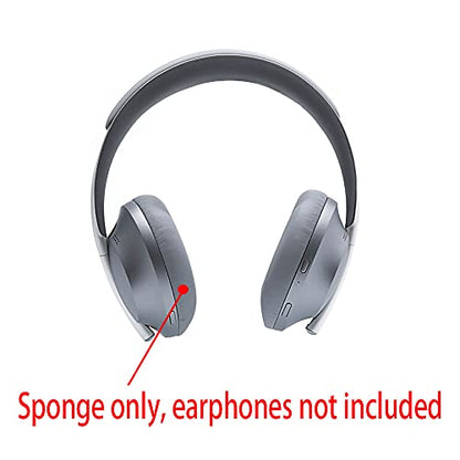 HUYUN Protein Leather Ear Pads Replacement for Bose Headphones 700, NCH700, NC700 Headphones Earpads, Headset Ear Cushion Repair Parts (Silver Gray) - color: Silver Gray