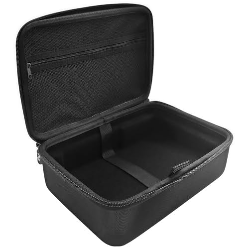 Musiin Audio Interface Storage Case, Compatible with SSL2 MKII and SSL2+ MKII Audio Interfaces, Top Cover Zipper Mesh Pocket Design and Handle Strap, Portable Travel Storage Case (Black) - color: SSL2 MKIl Black