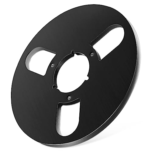 3holes Aluminum Alloy Take up Reel for Recorder Empty Tape Reel for Audio