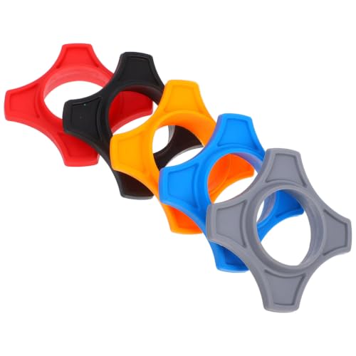 5PCS Mic Anti-Rolling Ring Handheld Microphone Protection Silicone Ring for KTV, Interviews, On Performance
