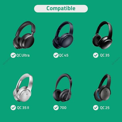GEEKRIA Audio Cable Compatible with Bose 700, QuietComfort Ultra, QC 45/35II/35/25/SE Headphones, 3.5mm to 2.5mm Replacement Stereo Cord (4 ft/1.2 m)