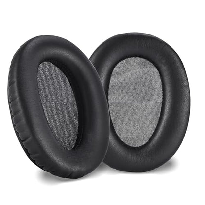 Lukvcoe Replacement Earpads for Sony WH-CH700N(WHCH700N), MDR-ZX780(ZX780DC), MDR-ZX770 and MDR-10R(10RNC 10RBT) Over-Ear Headphones, Ear Pads Cushions Softer Protein Leather (Protein Leather - Black)