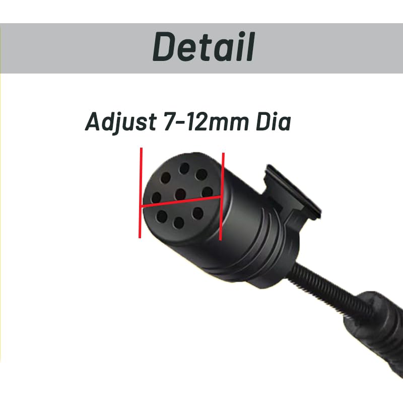 6 Pack Headset Microphone Covers Foam - Lapel Headset Microphone Windscreen Sponge Foam - Microphone Windscreen Mini Foam Cover for Variety of Headset Microphone (Black)