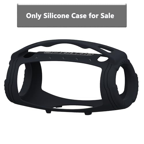 Silicone Cover Case for JBL Xtreme 3 Portable Bluetooth Speaker | Soft Skin Sleeve Protective Carrying Case for JBL Xtreme 3 with Handle, Shockproof and Anti-Scratch Cover (Black) - color: Black