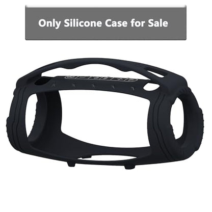 Silicone Cover Case for JBL Xtreme 3 Portable Bluetooth Speaker | Soft Skin Sleeve Protective Carrying Case for JBL Xtreme 3 with Handle, Shockproof and Anti-Scratch Cover (Black) - color: Black