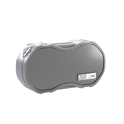 Altec Lansing - Portable Bluetooth Speaker, Waterproof IP67 - color: Black