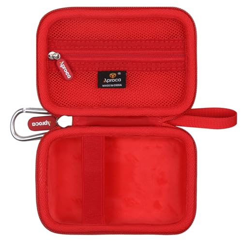 Case for JBL Go 4 / GO 5 / Go 3 Ultra Portable Speaker -Red (Case Only) - color: All Red