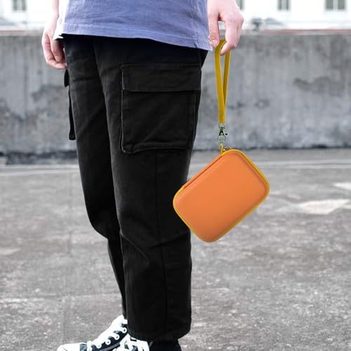 PAIYULE Travel Carrying Case for R36S RG353V RG353VS Handheld Game Console - color: Orange, style: For R36s