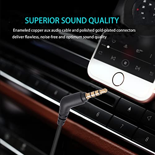 Alitutumao 3.5mm to 2.5mm Aux Cable Cord Compatible with Bose 700 QuietComfort QC35II QC35 QC25 Noise Cancelling Headphones, JBL E45BT E55BT E65BTNC Bluetooth Earphone, Audio Replacement Wire (10)