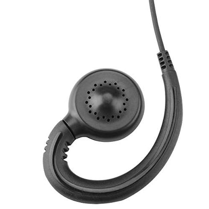 Surveillance Headset Walkie Talkie Earpiece with Mic Compatible for Kenwood BF-F8HP UV-5R UV82 TK-3160 TK-3302U-K TK-3402U16P Two Way Radio - style: C type