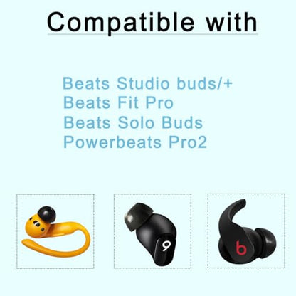 Memory Foam for Beats Studio Buds/Fit Pro/Solo Buds/Powerbeats Pro 2