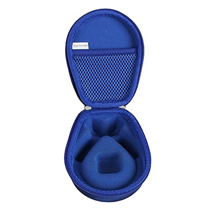 Hermitshell Case for AfterShokz Trekz Air/AfterShokz Aeropex/Titanium Mini/Shokz OpenRun Pro/SHOKZ OpenRun Pro 2 Open Ear Wireless Bone Conduction Headphones AS650 / AS800 (Ocean Blue)(Only Case) - color: Ocean Blue