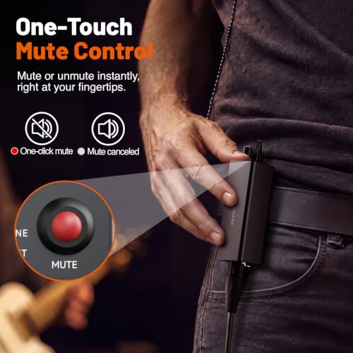 MELONARE Portable Wired in-Ear Monitor Headphone Amp XLR TRS WM-1