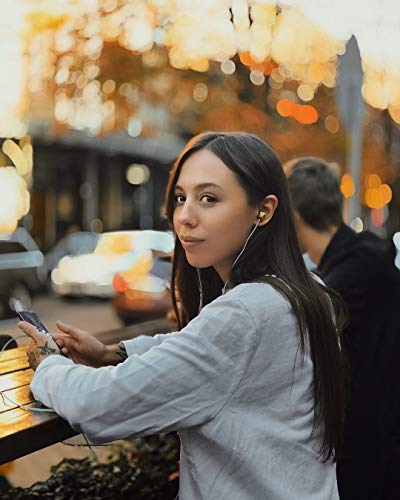 Symphonized ALN 2.0 Premium Genuine Wood in-Ear Noise-isolating Headphone, Earbud, Earphones with Innovative Shield Technology Cable and Mic (Silver) - color: Silver