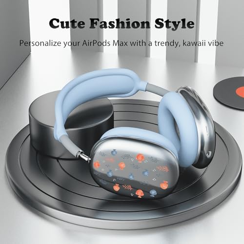 for AirPods Max Headphones Fish Ear Covers for AirPods Max 2 - color: Fish A/Blue
