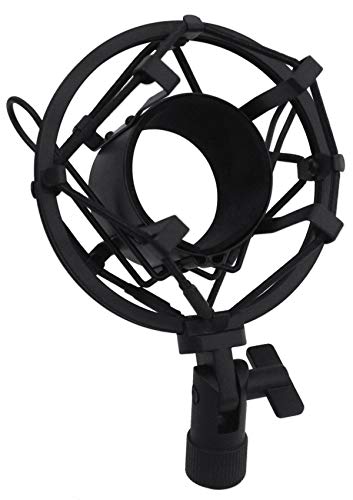 Rockville RCM01 Gaming Mic with RDMS70 Boom Stand and PRO-M50 Headphones | 25mm Cardioid, XLR and 3.5mm Cables, 48V Phantom Power, Shock Mount, Detachable Coil Cable, Headphone Case, Twitch, 3-Items