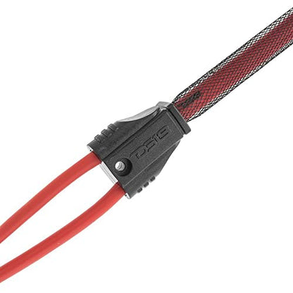 DS18 R12 Ultra Flex RCA, Male to 2-Male RCA Cable, Y Splitter Design,(12 Feet) - size: 12 Feet