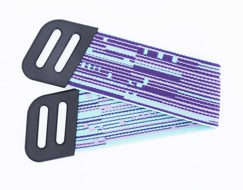 Replacement Headband Compatible with Logitech G733 Wireless Purple Blue | Also suitable for Logitech G335 wired gaming headset Headband made of stretch braid and silicone buckle - color: Purple Blue