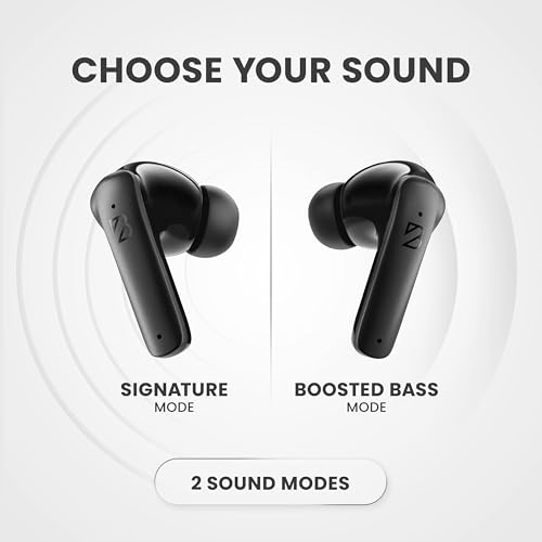 Back Bay Audio iPhone + Android Wireless Earbuds Bluetooth, Sweatproof | Ultra-Sleek Small Sports Earphones with Wireless Mic, Wireless Air Buds For iPhone iOS, Bluetooth Ear Buds Earphones - color: Black