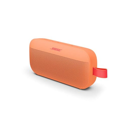 Bose SoundLink Flex Bluetooth Speaker (2nd Gen) - Portable Outdoor Speaker with Hi-Fi Audio, Waterproof and Dustproof, USB-C, Up to 12 Hours Battery Life, Sunset Peach - Limited Edition Color - color: Sunset Peach