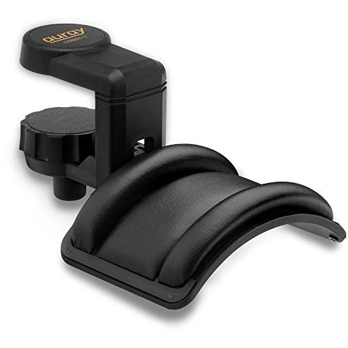Audio-Technica ATH-M40x Closed-Back Monitor Headphones Bundle with Auray Headphones Holder and Headphones Case