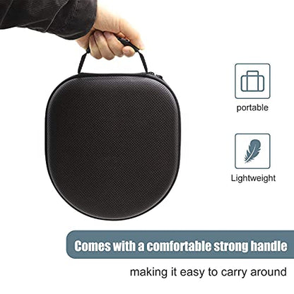 ProCase Hard Travel Case for Sony Headphones -Black | Fits WH-CH720N/WH-CH710N/WH-CH520/WH-CH510/WH-1000XM5/WH-1000XM4/WH-XB910N & Bose 700, Carrying Bag with 2 Dust Covers - color: Black