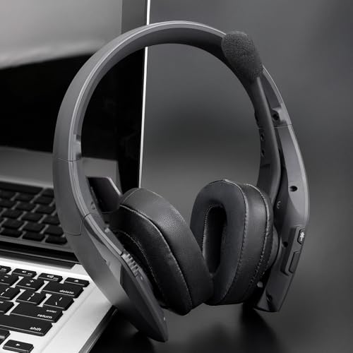 SOULWIT Cooling Earpads for BlueParrott B650/S650(650XT) Noise Cancelling Bluetooth Headset, Ear Pads Cushions with High-Density Foam - CG Black