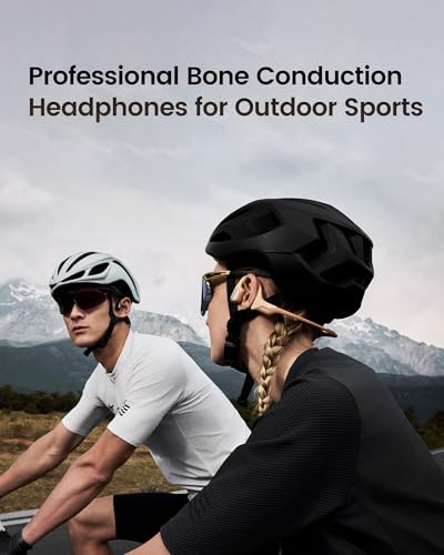 mojawa Purra Run IP67 Bone Conduction Open Ear Sports Bluetooth Headphones | 100% true bone conduction, AI ENC 15h playtime, IP67 sweatproof, lightweight secure fit for running, cycling