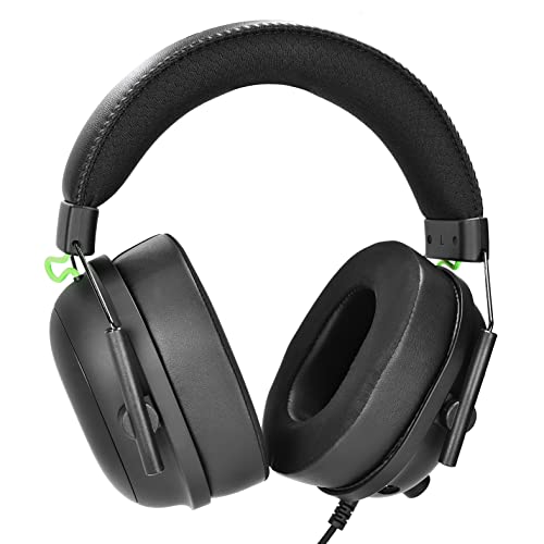 Defean Cooling Gel Earpads for Razer BlackShark V2/V2 Pro Headset | (Does Not Fit BlackShark V2 Pro 2023 Edition Model) Added Thickness High-Density Noise Isolation Foam