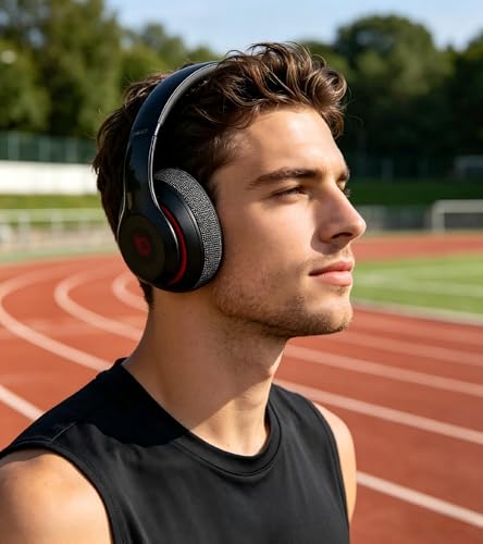 Replacement Ear Pads Compatible with Beats Studio 3.0 Wireless Black - color: Black + Woven