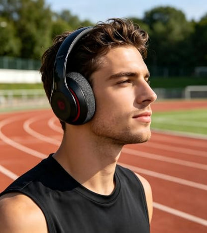 Replacement Ear Pads Compatible with Beats Studio 3.0 Wireless Black - color: Black + Woven