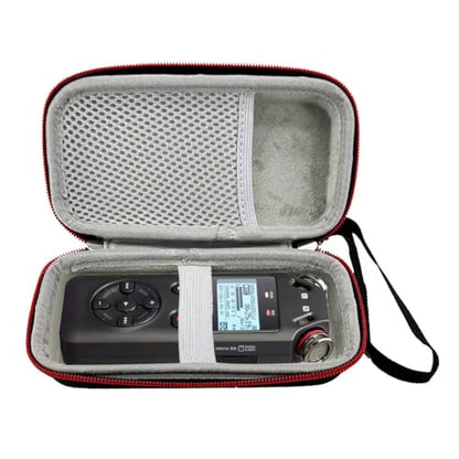 Hard EVA Carrying Storage Case Compatible with Tascam DR-05XP DR05X Stereo Portable Handheld Digital Audio Field Recorder (Case Only)