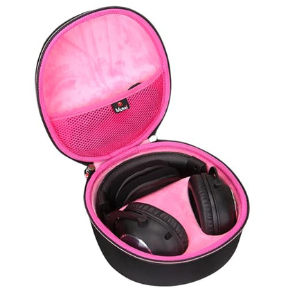 Mchoi Shockproof Hard Shell Carrying Case for Logitech G PRO X, G735 / Razer Kraken Ultimate RGB USB Gaming Headset, Hot Pink, Case Only - color: Pink