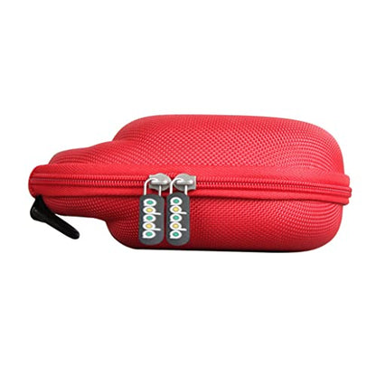 adada Hard Travel Case for JBL Clip 4 /JBL Clip 5- Portable Mini Bluetooth Speaker (Red) - color: Red