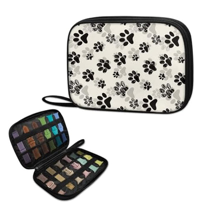 Watch Straps Carrying Bag Portable Watch Band Organizer Bag Compatible with Apple Watch Bands, Watch Band Pin Easy to Carry, Dog Paw - color: Dog Paw