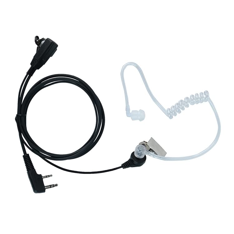 2Pin K Plug Earpiece for RT15 RT21 RT22 K1 NX1300 UV5R 2 Way Radio,4 PCS