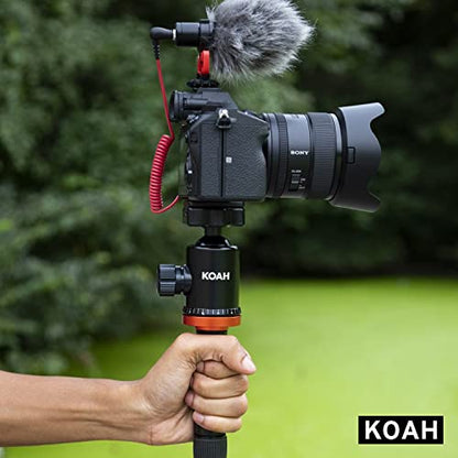 Condenser Camera Microphone – Compact, Straight Facing Professional On Camera Cardioid Mic - for Sony, Panasonic, Canon, Nikon, Fuji, Olympus Cameras
