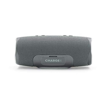 JBL Charge 4 - Waterproof Portable Bluetooth Speaker - Gray | Wireless Bluetooth Streaming, Up to 20 hours of playtime, IPX7 waterproof, JBL Connect, Durable fabric and rugged material - color: Gray