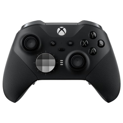 Xbox Wireless Gaming Controller | Elite Series 2 | Black | Consoles, PCs, TVs, mobile, and more | Adjustable Thumbsticks | Trigger Locks - color: Black