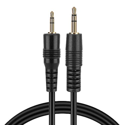TNP 2.5mm to 3.5mm Adapter Cable, Male to Male Stereo AUX Cord, 10FT | Bi-Directional Cable Connects 2.5mm and 3.5mm Stereo Ports; Gold-Plated Plugs and a Flexible Pvc Jacket - size: 10FT